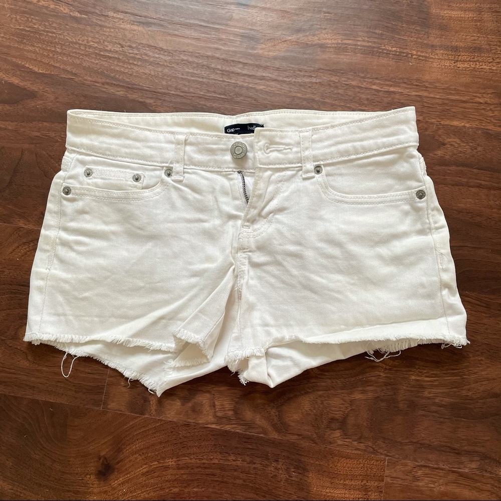 GAP Hadley White Shorts - Size 1